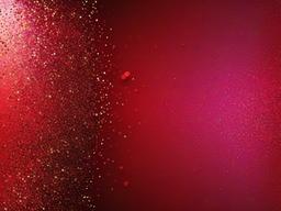 Red Background With Glitter  