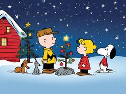 Charlie Brown Christmas Zoom Background  