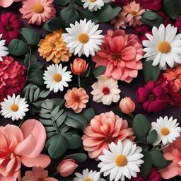 Flower Background Wallpaper - aesthetic flower wallpaper  