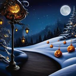 Christmas Background Wallpaper - nightmare before christmas christmas wallpaper  