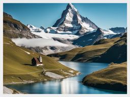 secrets of zermatt's trails - illustrate the secrets of zermatt's hiking trails, offering panoramic views of the matterhorn and swiss alps. 