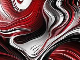 Red Black And White Background-Dramatic red, black, and white with abstract swirling patterns  background wallpaper