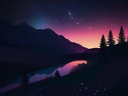 Night Sky Wallpaper Aesthetic  ,desktop background wallpaper