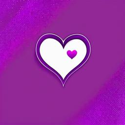 Heart Background Wallpaper - purple background with heart  