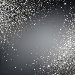 Glitter background - silver glitter transparent background  