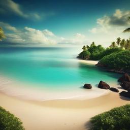 Beach background - beautiful beach pictures for desktop background  