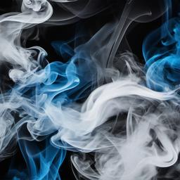 Smoke Background - blue and black smoke background  