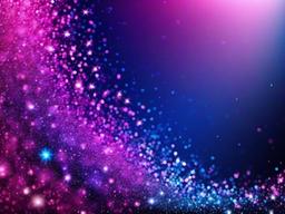 Blue Pink Glitter Background  