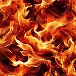 Fire Wallpaper - Dynamic fire with vivid red tones  background wallpaper