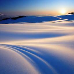 Snow Background Wallpaper - snow field background  