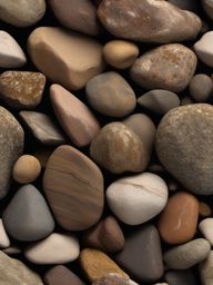 Rocks with a weathered, textured appearance in earthy shades top view, product photoshoot realistic background, hyper detail, high resolution