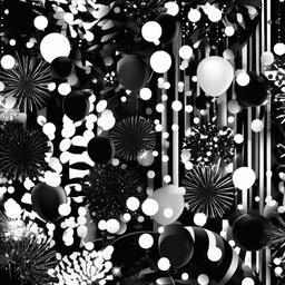 Party Background Wallpaper - black and white party background  