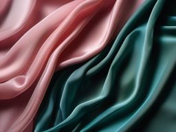 Silk chiffon fashion shots top view, product photoshoot realistic background, hyper detail, high resolution