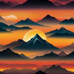 Mountain Background Wallpaper - mountain sunrise wallpaper  