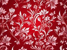 Background Flower Red - Elegant red background with floral design.  background wallpaper