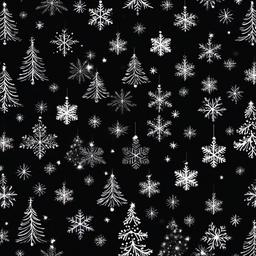 Christmas Background Wallpaper - christmas background black  