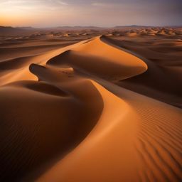 rub' al khali, oman - illustrate the vast and empty beauty of oman's empty quarter, a desert under a star-studded sky. 