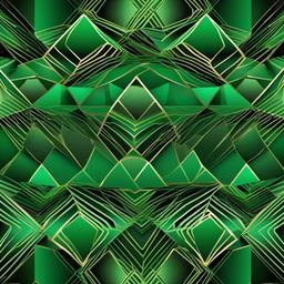 Geometric Background - green geometric background  