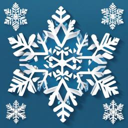 Snowflake clipart - snowflake decorations for winter  