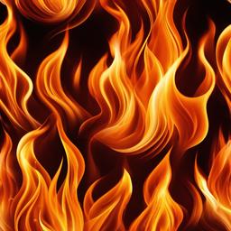 Fire Wallpaper - Flames with vibrant orange glow  background wallpaper