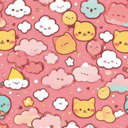 Kawaii Desktop Wallpaper - Kawaii-themed desktop background  ,background wallpaper