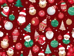 Cute Christmas Background Wallpaper  