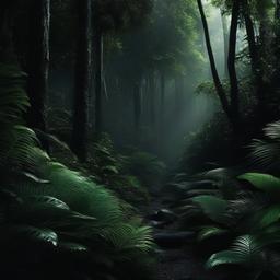 Forest Background Wallpaper - black jungle background  