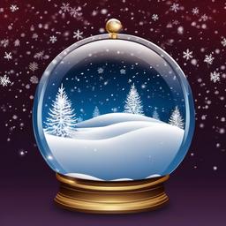 Snow Background Wallpaper - christmas snow globe background  