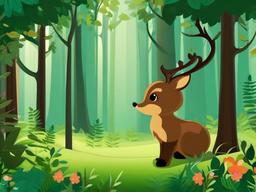 cute forest wallpaper  ,desktop background wallpaper