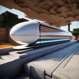 hyperloop transportation system for rapid cross-country travel - minecraft house design ideas 