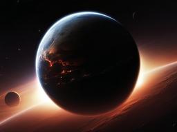 Dark Planet Wallpaper  ,desktop background wallpaper