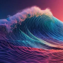 Wave Background Wallpaper - aesthetic wave wallpaper  