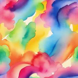 Rainbow Background Wallpaper - multicolor watercolor background  