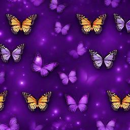 Purple Background Wallpaper - purple butterfly wallpaper  