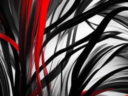 Red On Black Wallpaper-Black with abstract red brush strokes for a dramatic look  background wallpaper