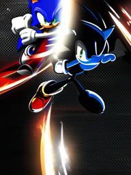 Sonic Black Wallpaper  ,mobile iphone background wallpaper