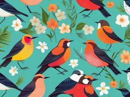 Summer Bird Wallpaper  background