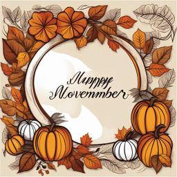 november clipart 