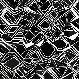 Geometric Background - geometric black and white background  