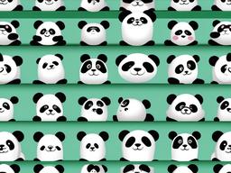 cartoon panda wallpaper  ,desktop background wallpaper