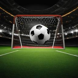 Football Background Wallpaper - soccer goal backdrop  