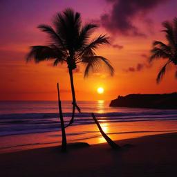 Beach Background Wallpaper - beautiful beach sunset wallpaper  