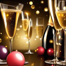 Party Background Wallpaper - champagne party background  