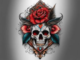 neo-traditional tattoo ideas, combining classic and modern tattoo elements. 