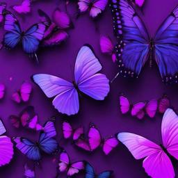 Butterfly Background Wallpaper - butterfly wallpaper aesthetic purple  