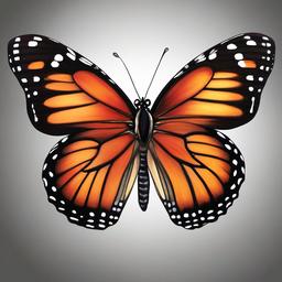 glasswing butterfly tattoo  
