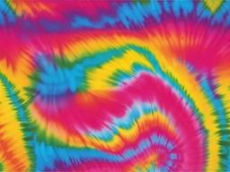 Rainbow Tie Dye Background  