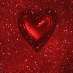 Heart Background Wallpaper - glitter red heart wallpaper  