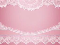 Background Light Pink-Light pink with elegant white lace patterns around the edges  background wallpaper