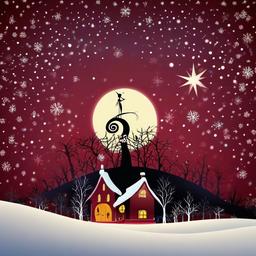 Christmas Background Wallpaper - sally nightmare before christmas background  